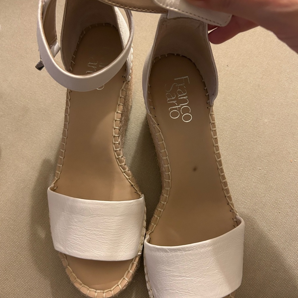 Franco Sarto Women's Cream Espadrilles